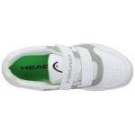 Head Lezer Velcro Junior Shoes (White / Green / Grey)